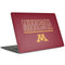 University of Minnesota Athletic Text Apple MacBook Pro 15-inch Skin